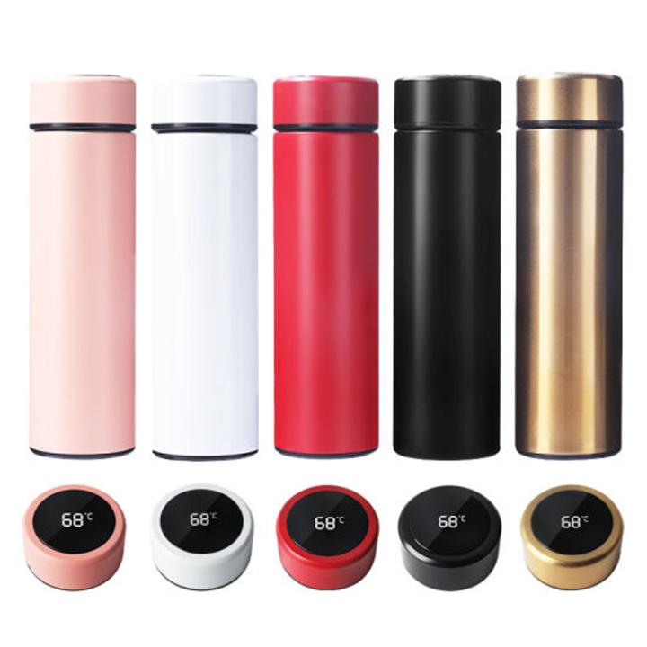 Smart LED Temperature Water Bottle 500ML Stainless Steel