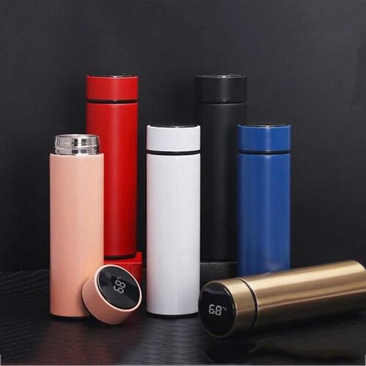 Smart LED Temperature Water Bottle 500ML Stainless Steel